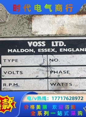 parvalux帕瓦鲁斯电机  220V 0.85A 125议价