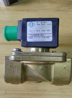 （设备配件）21H9KB180意大利ODE两通电磁阀实物拍摄，无包装，成