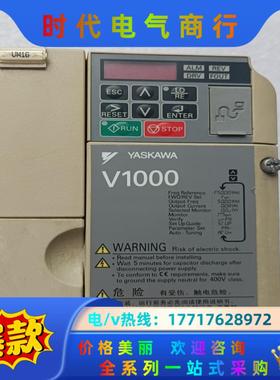 安川变频器CIMR-VCBA0006BAA 1.1KW/22