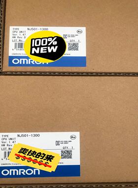 运动控制器 全新原装正品NJ501-1300 14