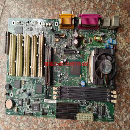 【荣强工控】英特尔370工业主板。D815EEA 5个PCI口。D815