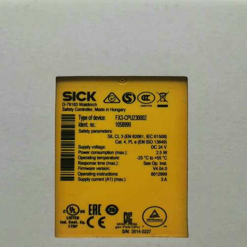 FX3-CPU230002货号1058999 版本V4.04