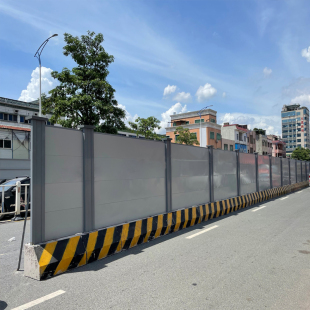 装配式钢结构围挡市政建筑工程临时围蔽隔离围栏道路工地施工挡板