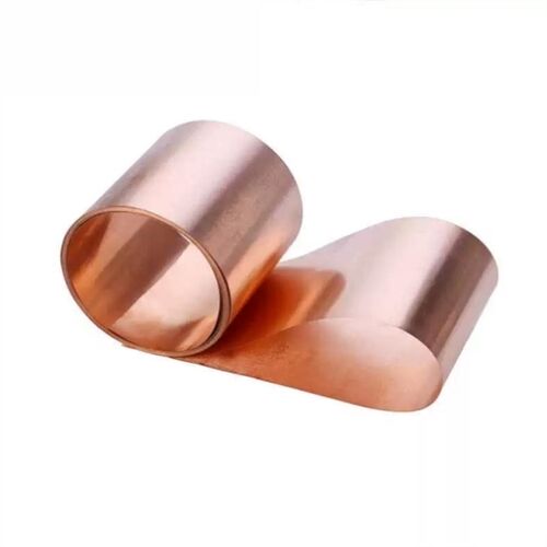 赫钢紫铜铜皮铜片铜箔厚0.1mm*宽200mm长1m