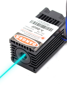 488nm 100mW 12V天蓝色激光器TTL蓝光模组科研激光支持PWM