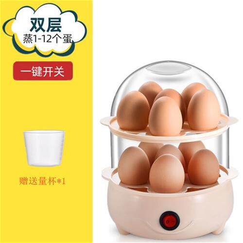 蒸蛋器防干烧自动断电多功能家用煮蛋器小型蒸蛋羹蒸蛋早餐机
