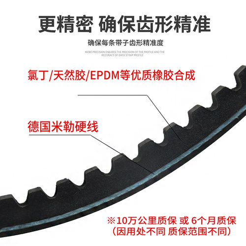 GERONG齿形三角带工业机器空调皮带A型传动带13XV1295/13461600Li
