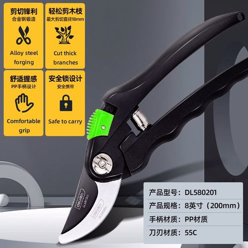 德国品质剪树枝专用剪刀园艺修枝剪园林果树粗枝修花省力SK5剪子