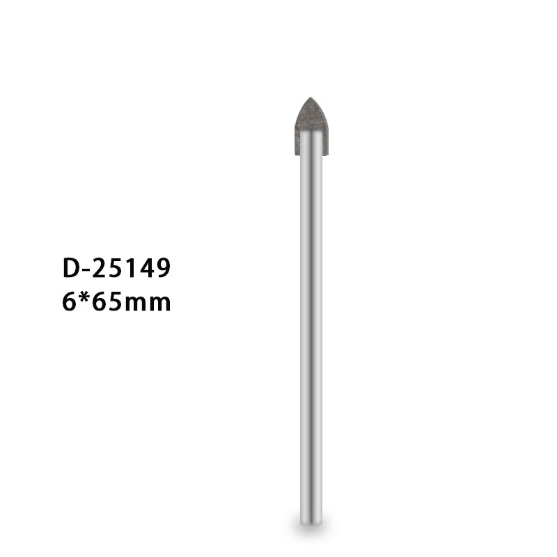 Makitca牧田玻璃钻3/4/5/6/8/10mm瓷砖大理石三角钻头打孔器扩孔