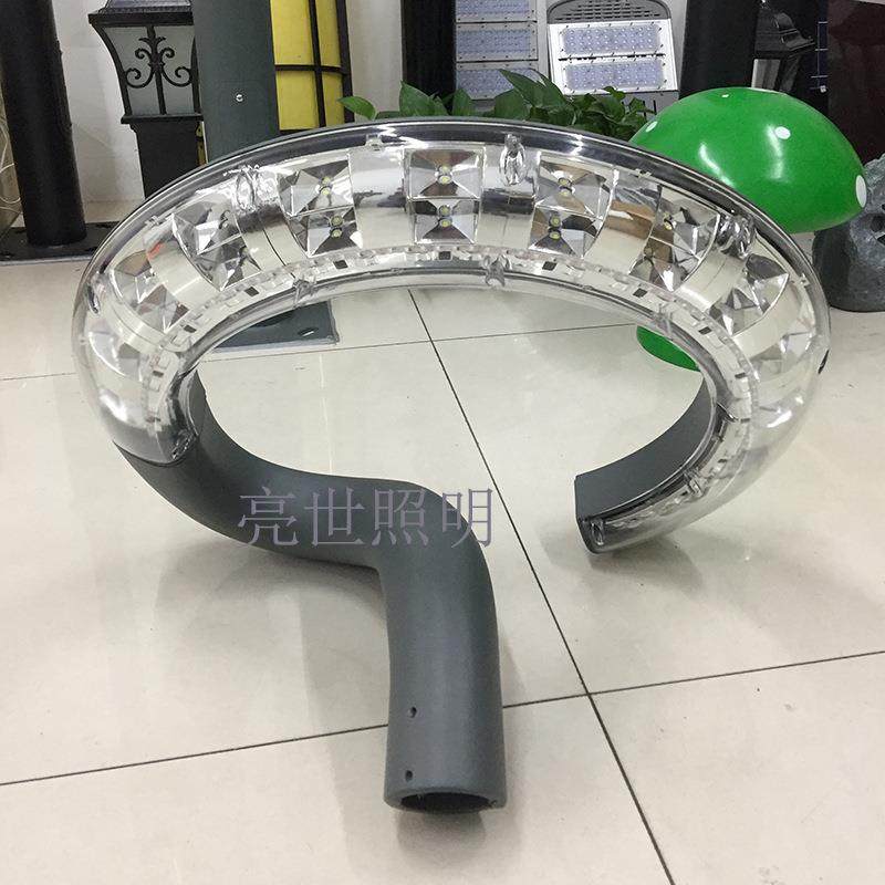 新式圆圈形庭院灯头压铸铝套件 现代庭院灯外壳欧式户外庭院灯,家装灯饰光源,道路灯具/智慧路灯/智慧灯杆,淘宝优惠券,粉丝福利购,淘宝优惠卷