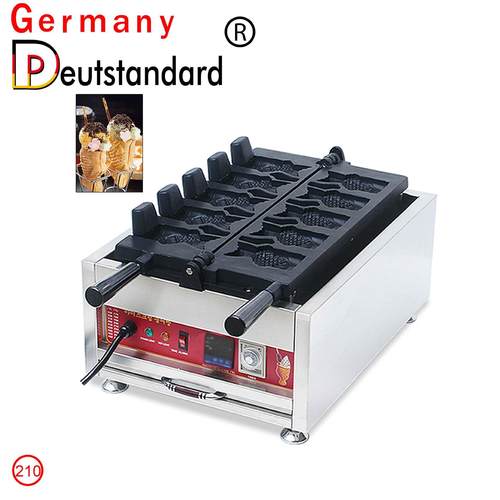 开口鲷鱼烧机 翻转电热冰淇淋鲷鱼烧设备双面加热数显温控电饼档
