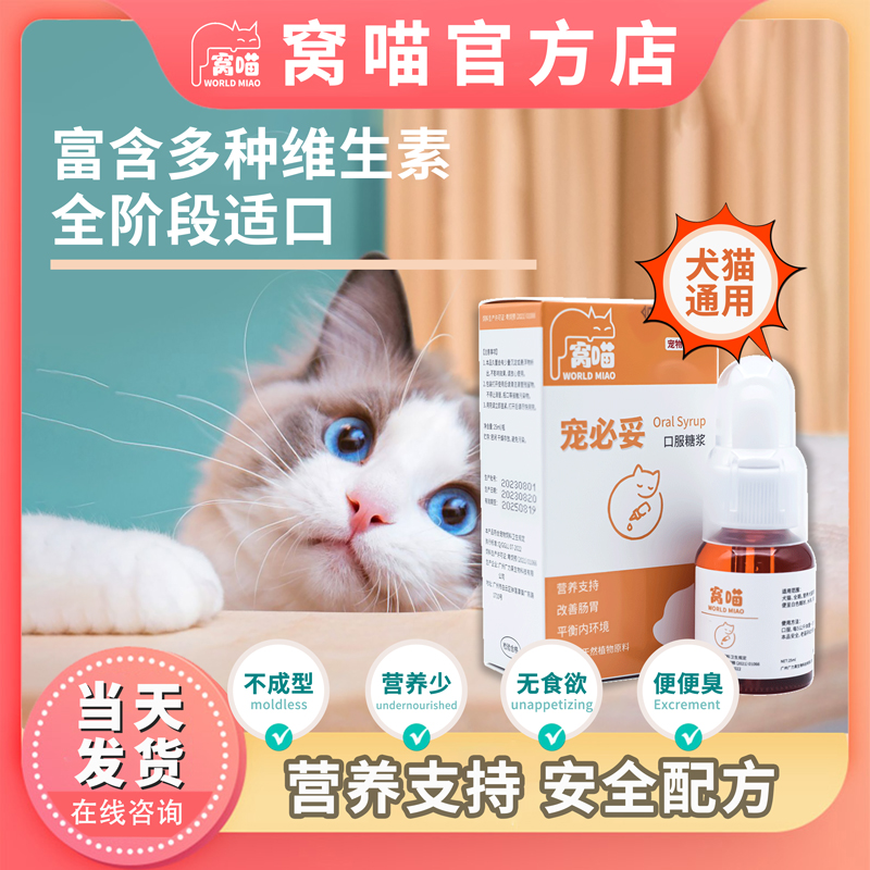 宠物猫咪营养补充口服液