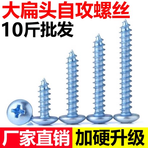 【10斤批发】大扁头自攻螺丝