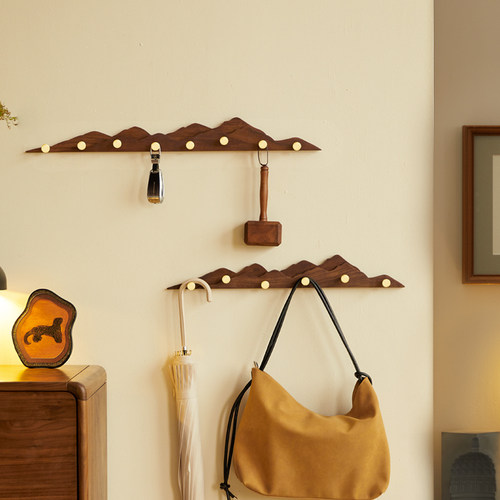 挂衣架墙上壁挂创意装饰挂钩入户门口玄关钥匙收纳壁挂黄铜挂衣钩