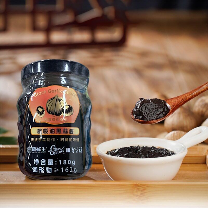 鹭鲜生橄榄油黑蒜酱黑蒜肉酱厦门航空拌饭拌面酱干饭神器调味酱料