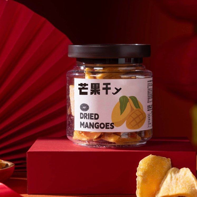 厦门航空芒果干飞机上小零食鹭鲜生果干果脯蜜饯小吃福建特产