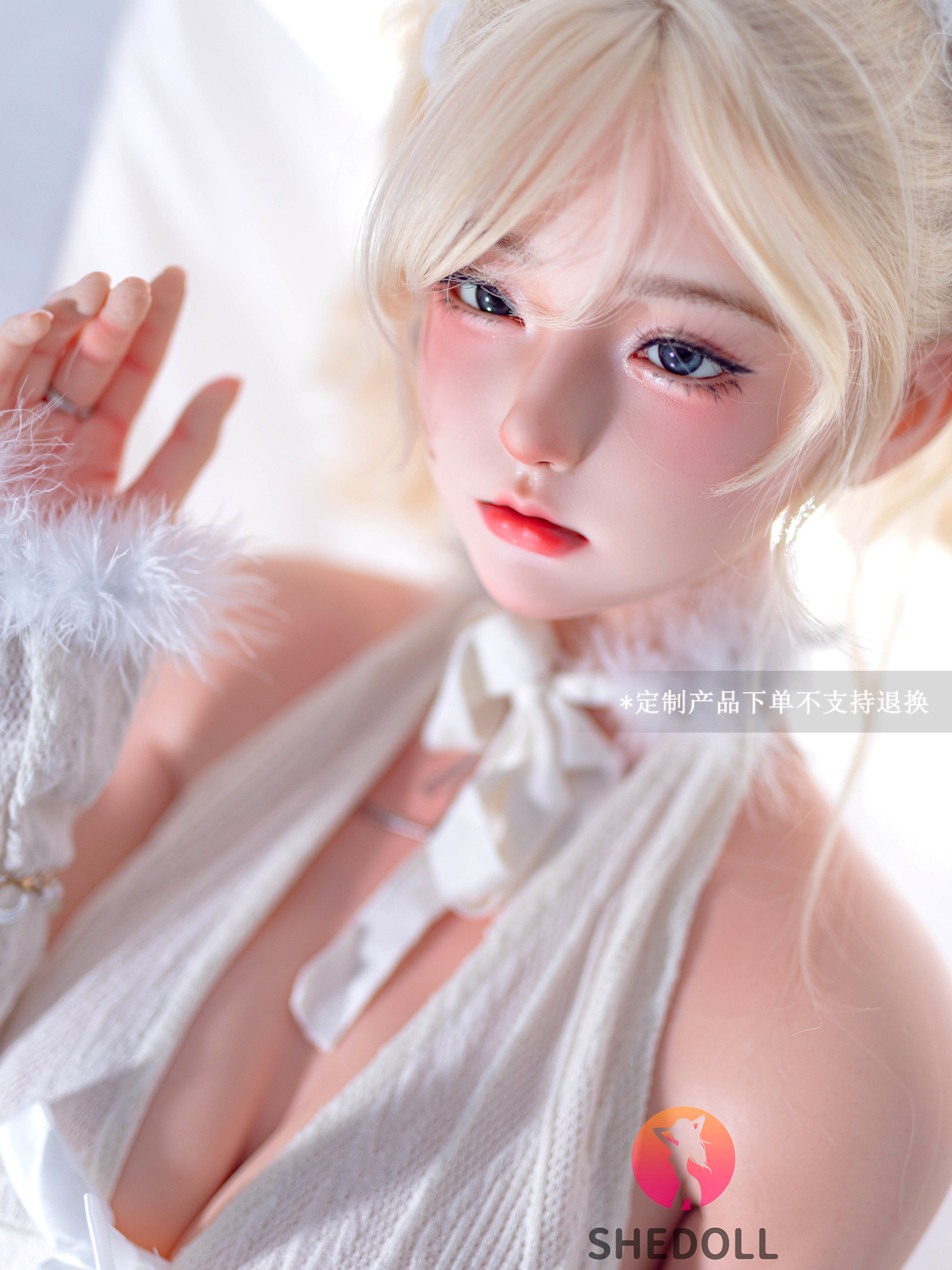 Shedoll physical doll Jiang Xiaowan simulated adult silicone non-inflatable figure fun plug-in tpe hair transplant