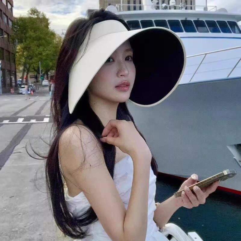 德国2026新款女士防晒空顶帽图片