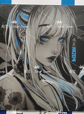 GLSSWRKA Akari Kamzei同款复刻电竞玻璃垫 吃鸡csgo瓦罗兰特apex