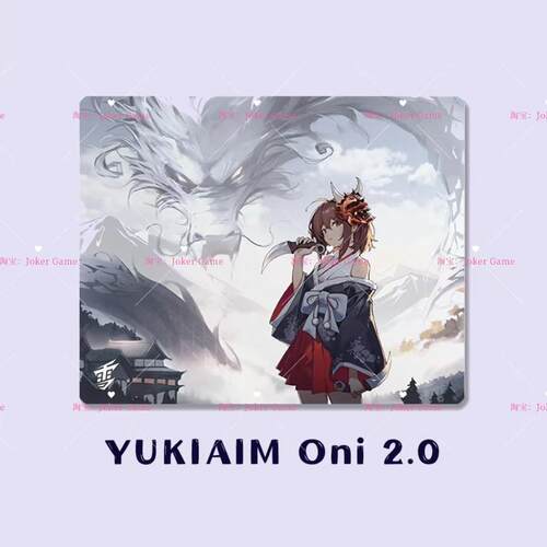 二次元鼠标垫yukiaim电竞