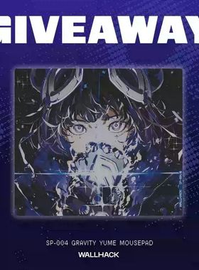 斯凯派WALLHACK4.0 引力YUME钢化玻璃电竞鼠标垫同款复刻fps打瓦