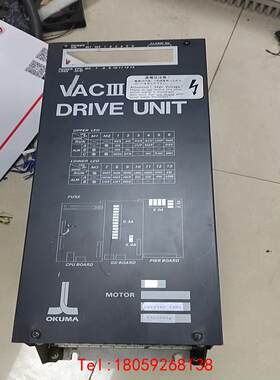 【非标价】OKUMA驱动器D6.VACA303D，测试不了配件价格不退