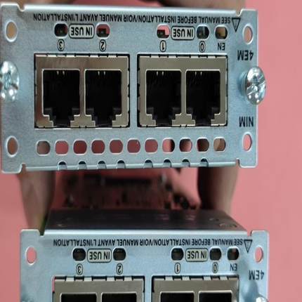 思科模块NIM-4E/M全新拆机到货几个，有兴趣的私信
