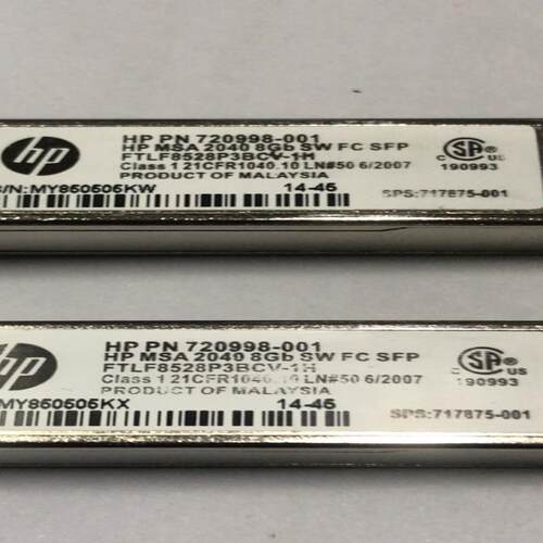 HP MSA2040/1040 8GB SW FC模块