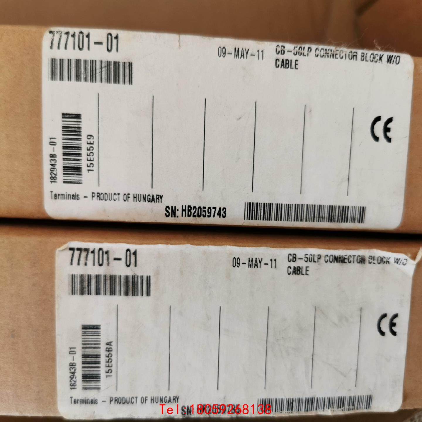 【非标价】NI CB-50LP  777101-01