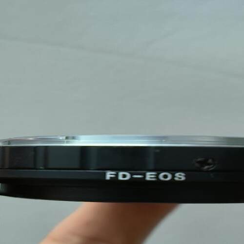 FD转eos 转接环 用fd口镜头转接eos   不知道具体