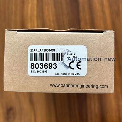 供应原装Q5XKLAF2000-Q8 BANNER激光范围传感器