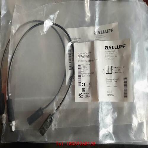 【非标价】（165号）BALLUFF巴鲁夫BES01WP传感器，型号B