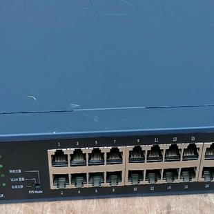 二手迅捷 g124d 24口全千兆交换机 功能完好