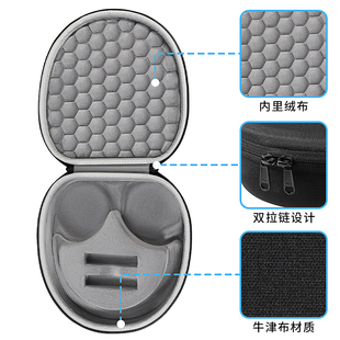 耳机包防刮XB950N1收纳包防震xb950b1收纳盒耐脏xb950ap保护袋便携包 适用SONY索尼耳机收纳盒XB950BT头戴式