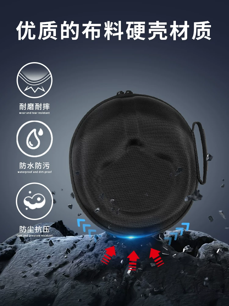 [Чехол для наушников для HyperX Kingston Hurricane 2/3, мониторинг, мешок для наушников, черный eagle S]
