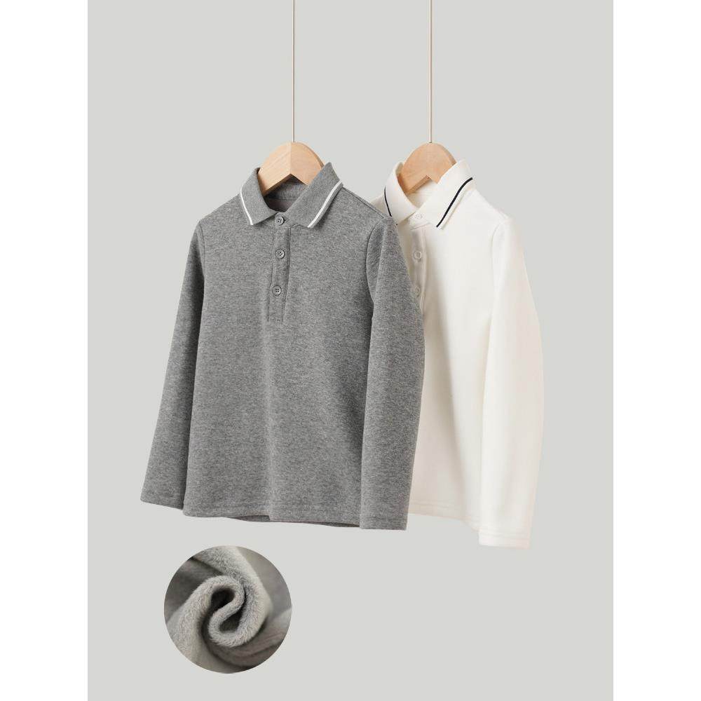 采购产品大学风格的儿童天鹅绒Polo翻领运动衫，男孩和女孩的长袖,童装/婴儿装/亲子装,卫衣/绒衫,淘宝优惠券,粉丝福利购,淘宝优惠卷