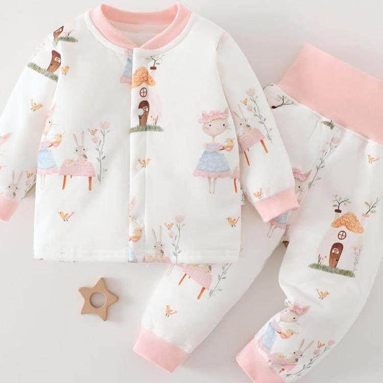 40g儿童睡衣婴儿保暖内衣套装春秋冬夹棉保暖男女童棉服秋衣秋裤,童装/婴儿装/亲子装,内衣套装,淘宝优惠券,粉丝福利购,淘宝优惠卷