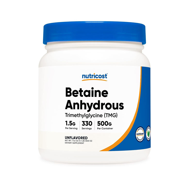 效期到27.06nutricostbetaineanhydrous无水瓶粉菜其它植物提取物