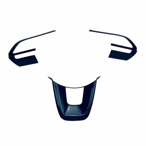 适用于全新20款丰田RAIZE改装方向盘装饰框按键贴片亮片方向盘贴