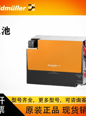 魏德米勒 电池DURAECOLA-BAT24V12/17AH 2789920000/2789930000