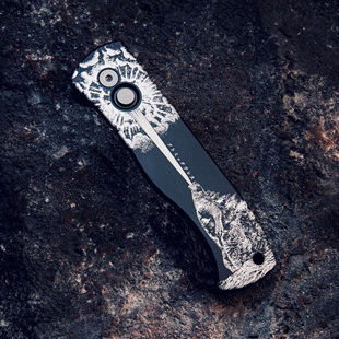 MeteorEDC艾默生超技术联名CQC-7战术户外M390EDC结构件白虎背夹