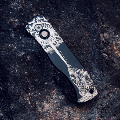 MeteorEDC艾默生超技术联名CQC-7战术户外M390EDC结构件白虎背夹