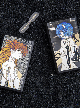 MeteorEDC煤油打火机 福音战士EVA系列 明日香 绫波丽 户外 推牌