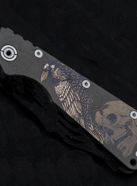 MeteorEDC挺进者SMF-MSC 二代 凹磨拉丝折重折M390  渡鸦 龙 虎