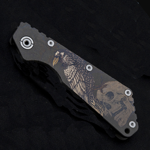 MeteorEDC挺进者SMF-MSC 二代 凹磨拉丝折重折M390 渡鸦 龙 虎