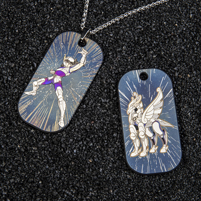 Meteor圣斗士星矢天马座吊坠挂牌