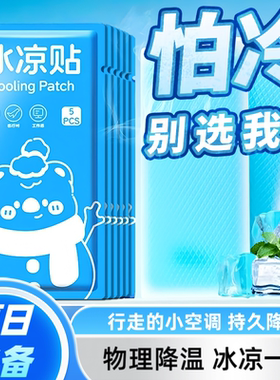 【超值10片】夏季防暑降温冰凉贴