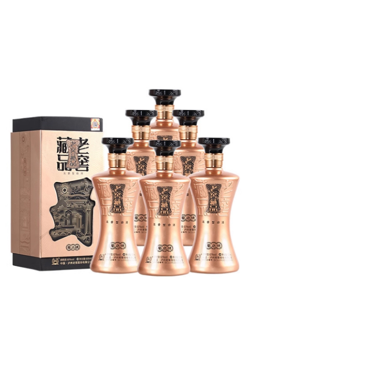 泸州老窖浓香型 老窖藏品蜀之魄60度600ml*6瓶白酒高度酒宴席礼酒