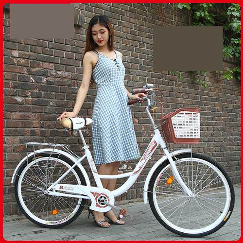 学生自行车女初中生上学大学生女式校园女生中学生骑的单车高中生