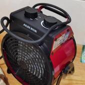 工业新款 电热静音暖风机办公室小钢炮家用大功率速热节能养殖取暖